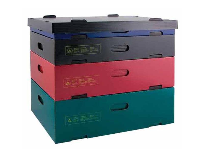 ESD Schaumstoff Lagerbox stapelbar