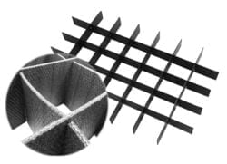 Gefache aus PP-Hohlkammerplatten